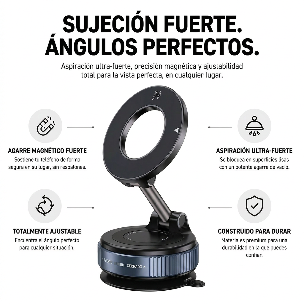 Soporte Magnético para Celular Portátil con MagSafe