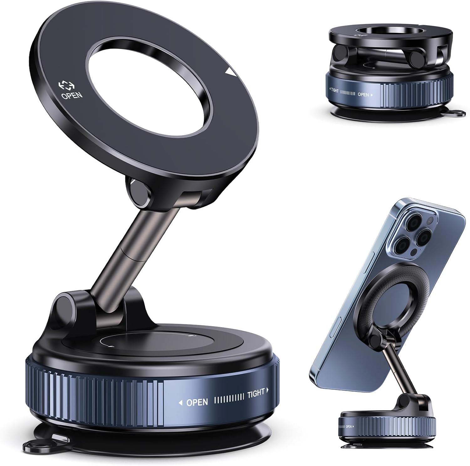 Soporte Magnético para Celular - Plegable, Multifuncional y Portátil