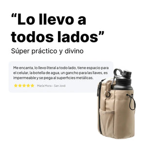 Bolso Magnético Manos Libres para Botella y Celular TIenda Clik